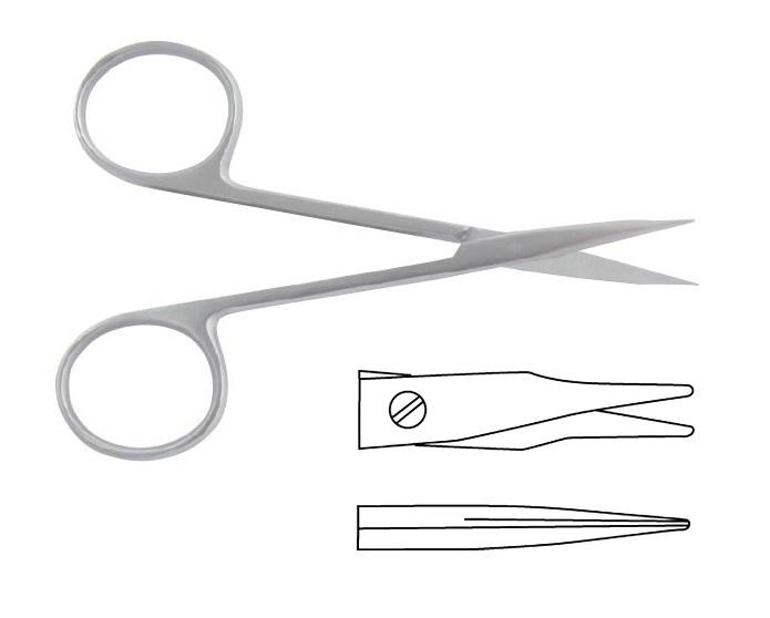 STEVENS Ножиці для сухожиль; прямі; тупий/тупий; 10,5см. Tontarra Medizintechnik GmbH